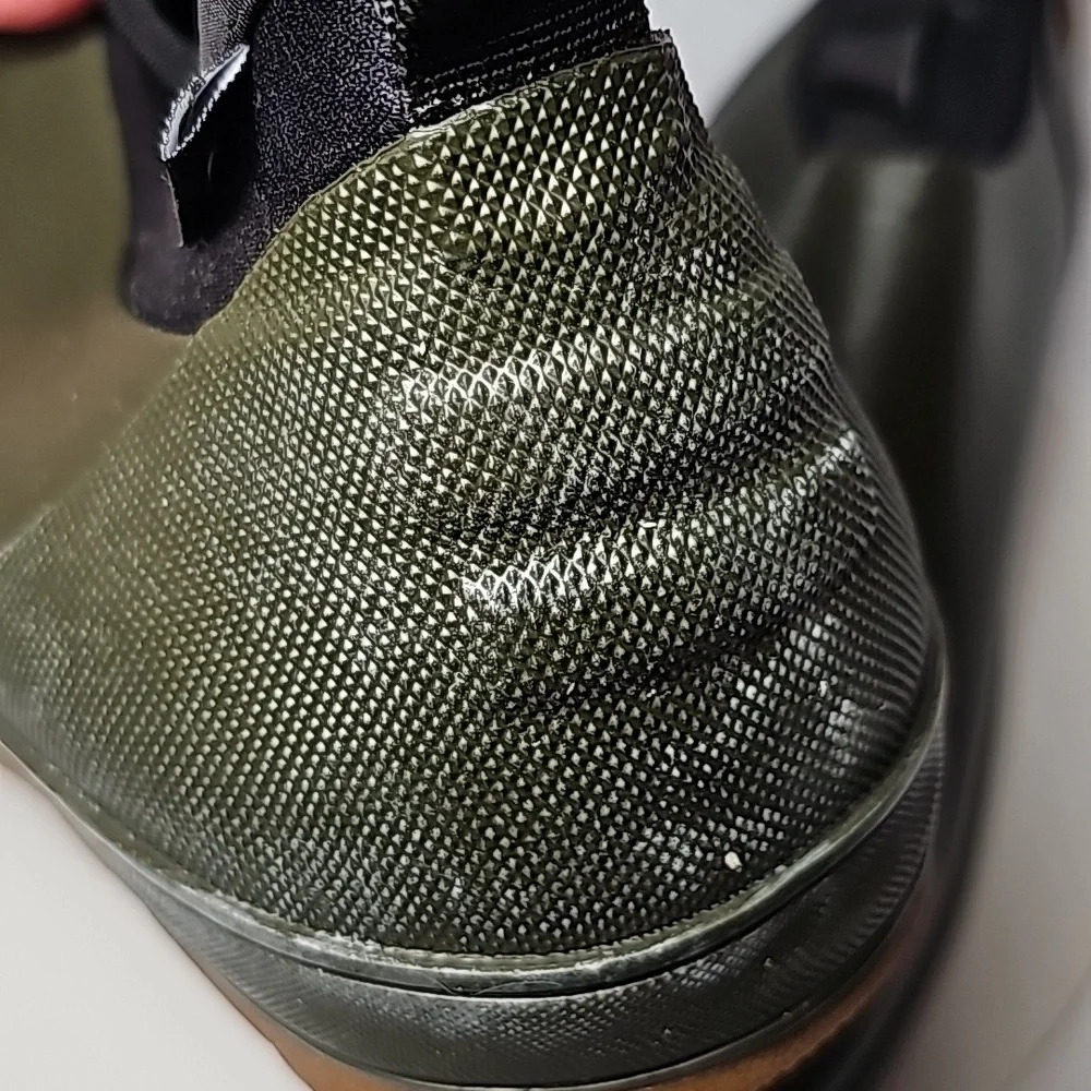 NWT Staheekum Men's Waterproof Neoprene Ankle Rain Boot Olive Green Black 10